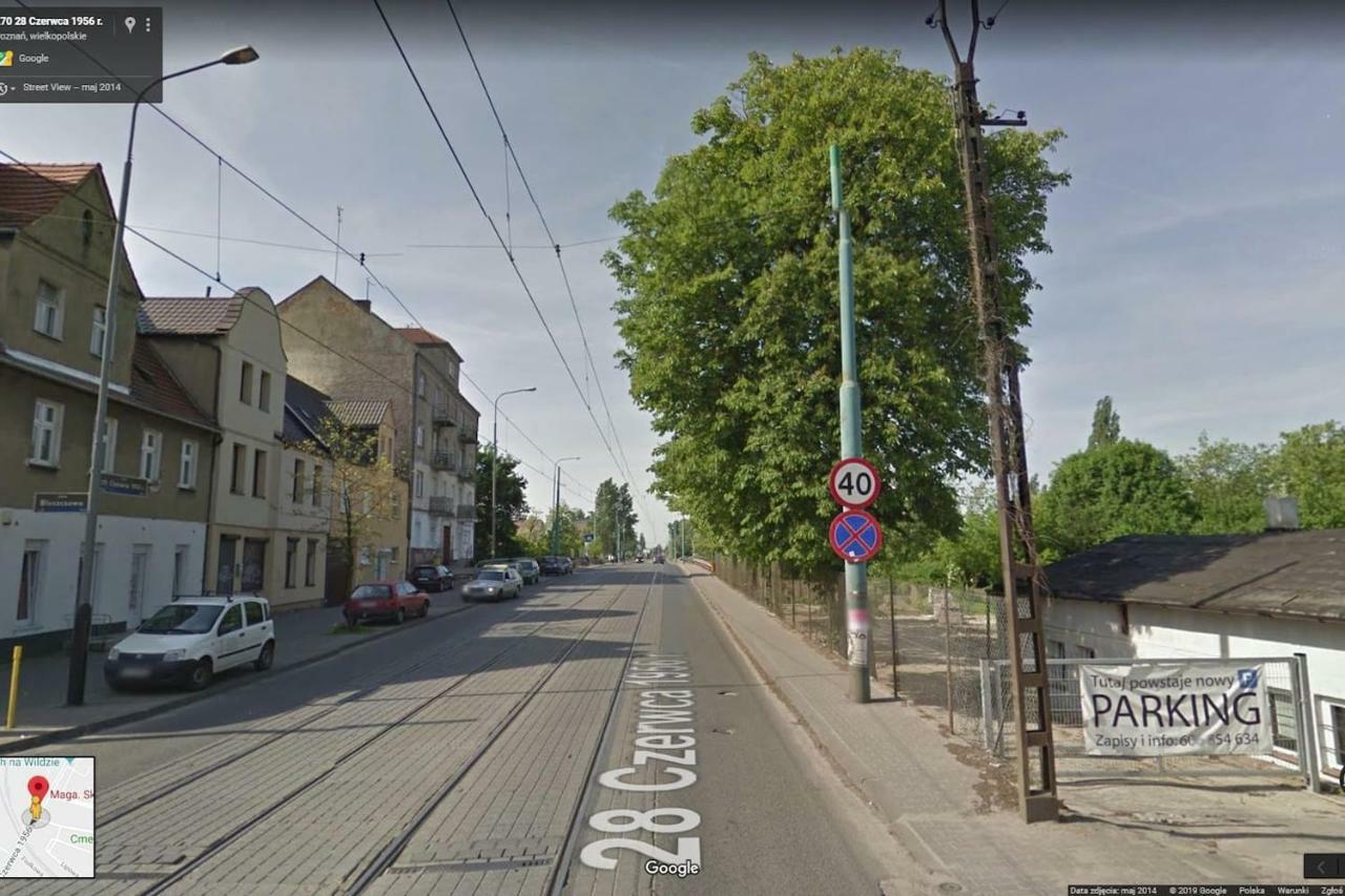 Fajne Stylowe Studio Z Aneksem Kuchennym Daire Poznań Dış mekan fotoğraf